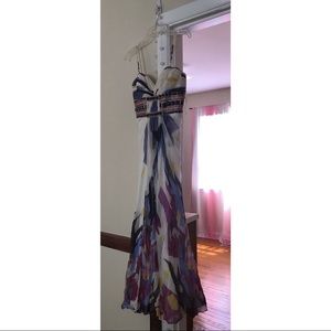 Mac Duggal Jewel Silk Dress/Gown